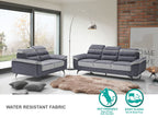 Lovinna 2-Seater and 3-Seater Sofa Pet Pocketed Spring System