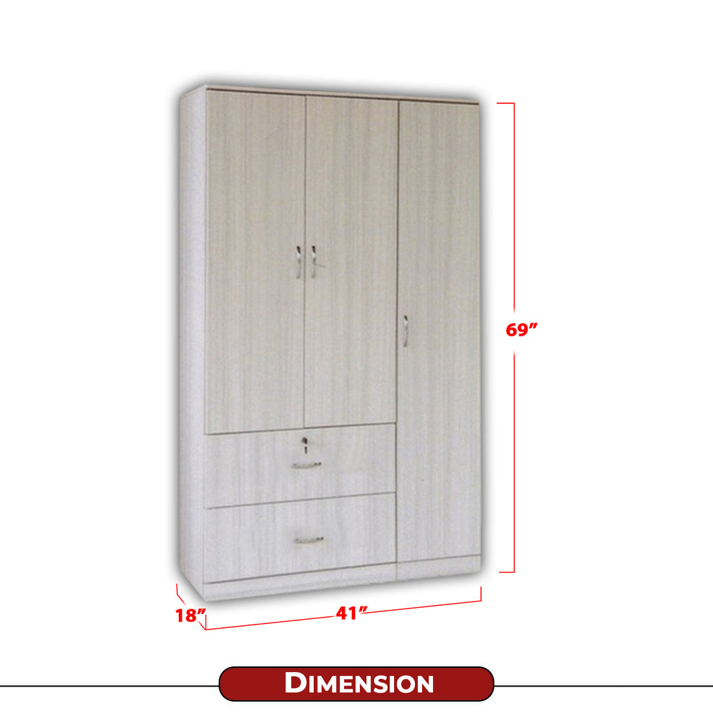 Ivy Wooden Wardrobe