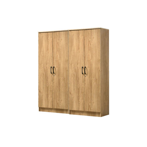 Image of Furnituremart 4 Door Wooden Wardrobe