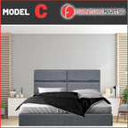 Daphne Headboard Bedframe Divan Only 3 Model Designs
