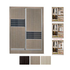 Fuego Series 2 5FT 2-Door Sliding Door Wardrobe Models Mirror