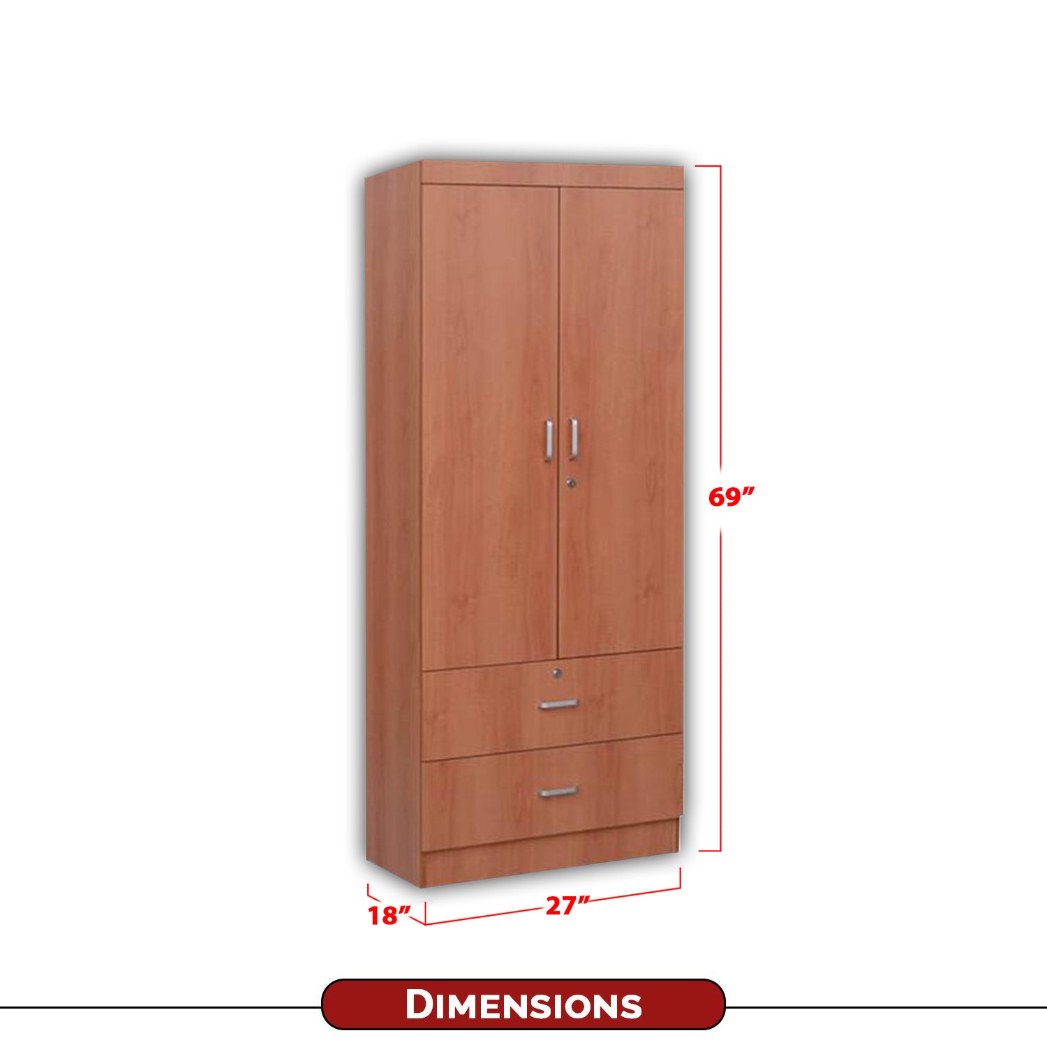 Nova Swing Door Wardrobe