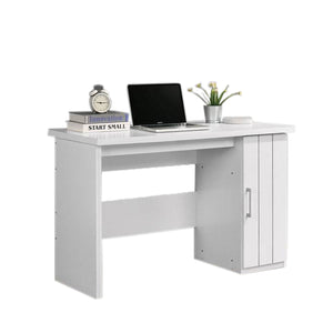 Brann Series 14 Study Side Table In White. Fully Assembly