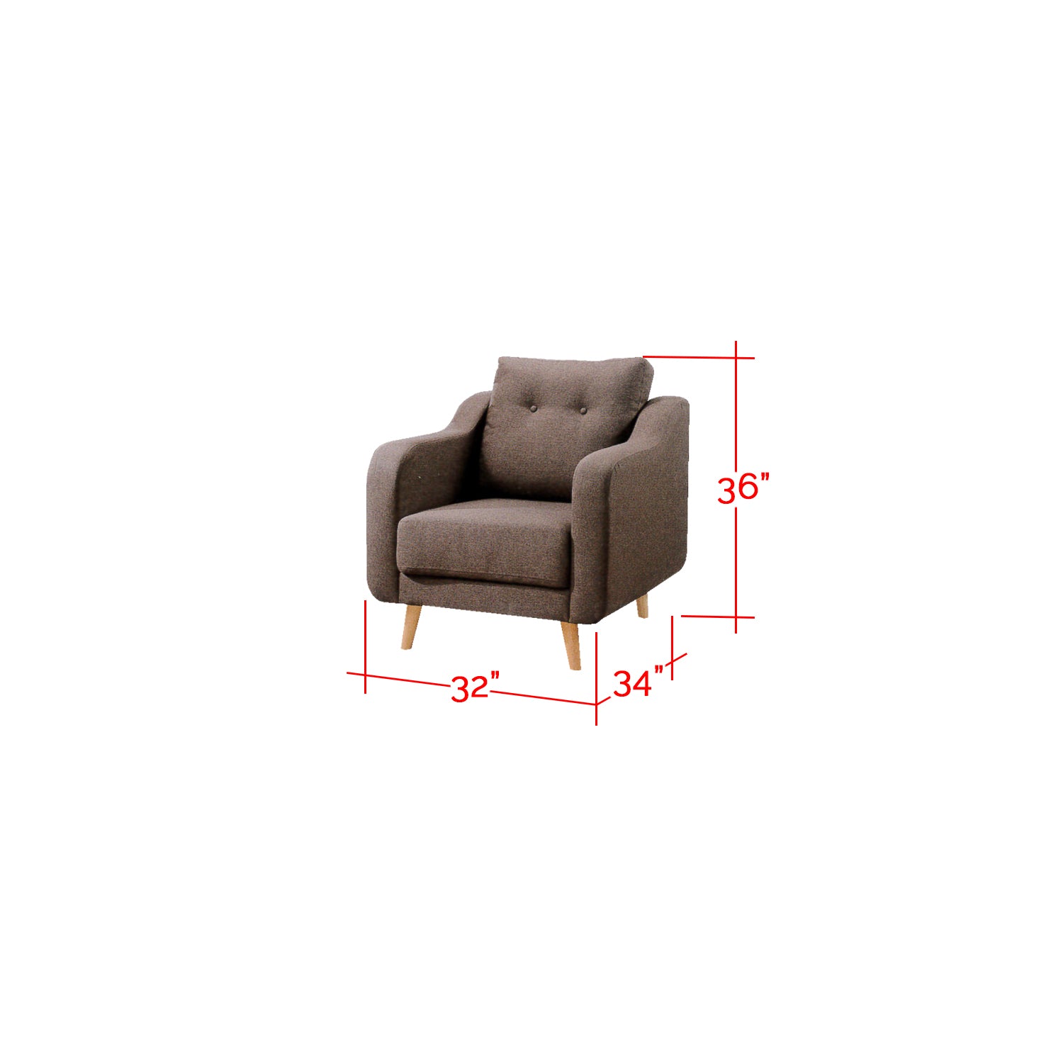 Parlo 1/2/3 Seater Fabric Sofa 6 Colours-Sofa-Furnituremart.sg