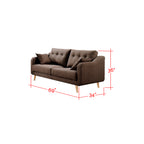Parlo 1/2/3 Seater Fabric Sofa 6 Colours-Sofa-Furnituremart.sg