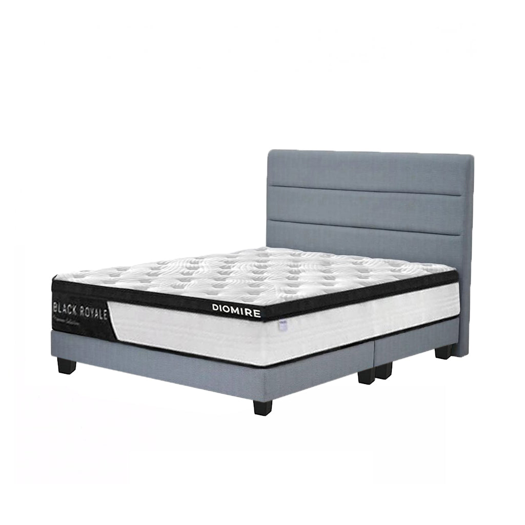 Selvey Series Fabric Divan Bed Frame In Single, Super Single, Queen, And King Size-Bed Frame-Furnituremart.sg